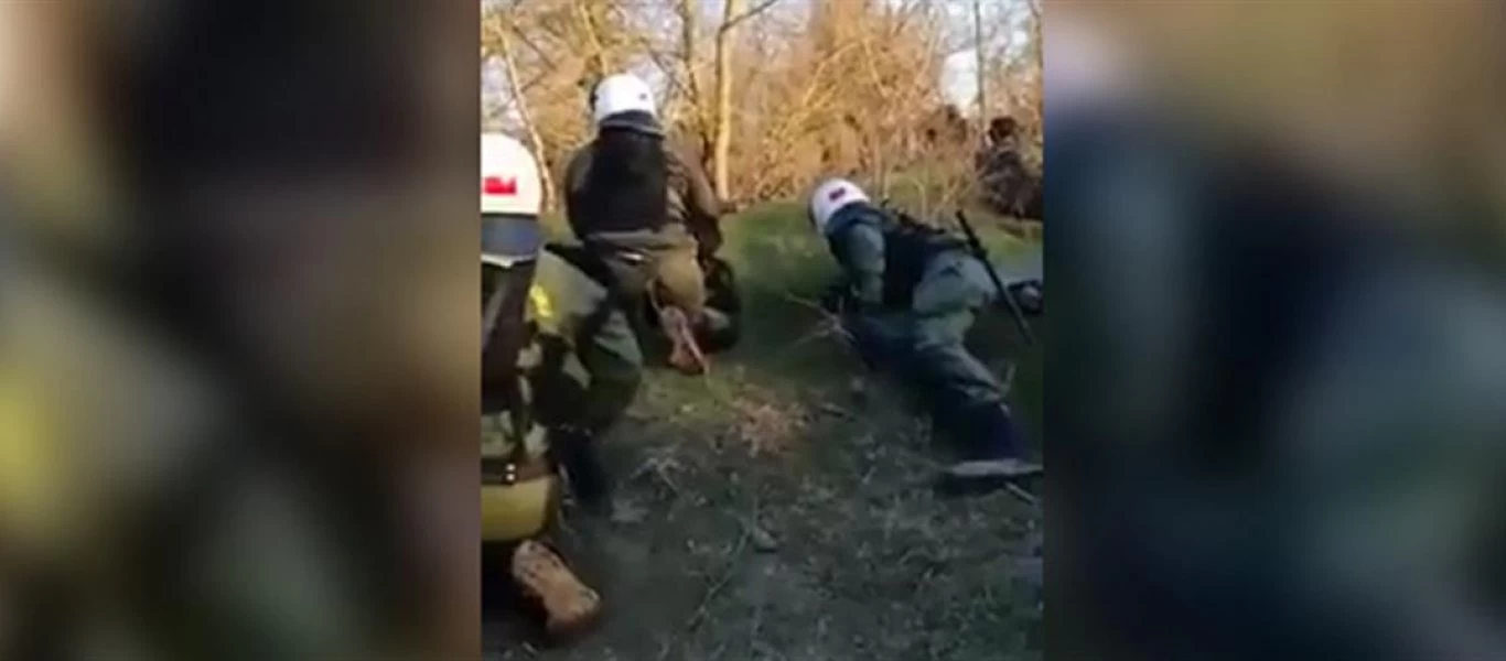 Τα ΜΑΤ απάντησαν στα τουρκικά πυρά με βολές πάνω από τα κεφάλια των Τούρκων! (βίντεο)